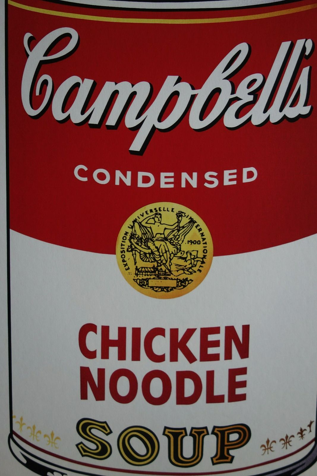 Fine Pop Art Limited Edition Print – Campbell’s Soup Can, Andy Warhol, Signed & Numbered – Estate Stamp photo Art