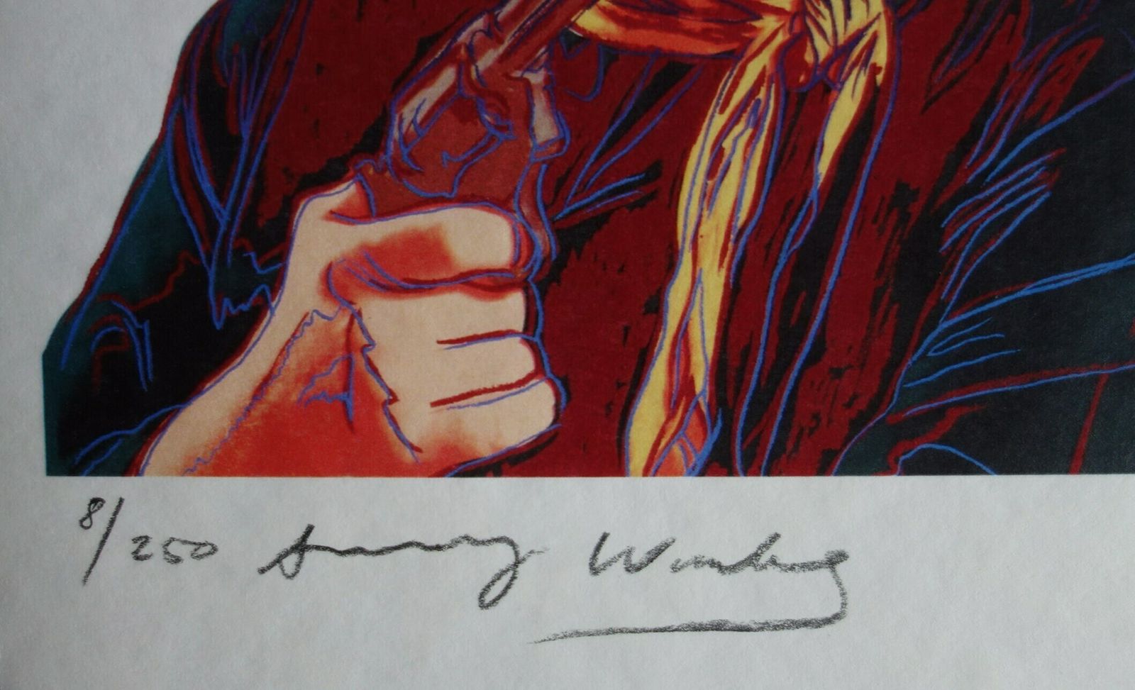 Fine Pop Art Limited Edition Print   Western Cowboys, Andy Warhol, Signed & Numbered photo Art