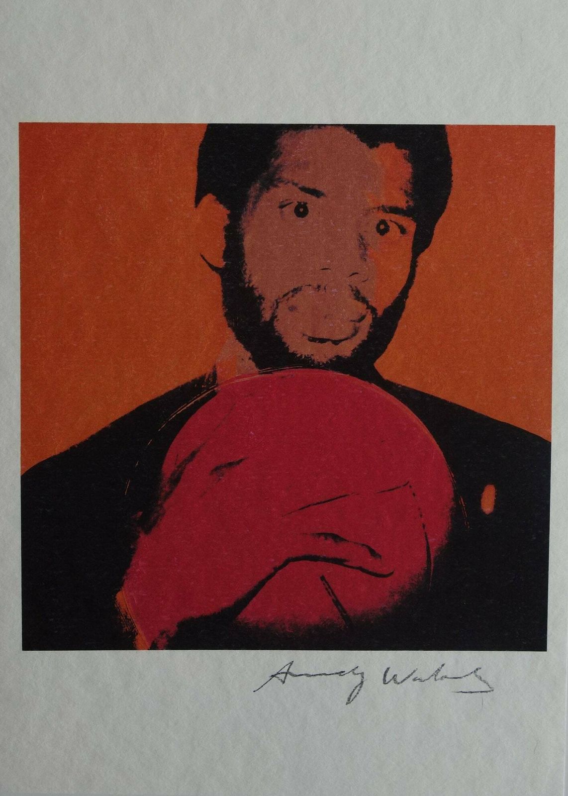 Fine Pop Art Limited Edition Print – Celebrity Portrait Series, Andy Warhol, Signed Trial Proof