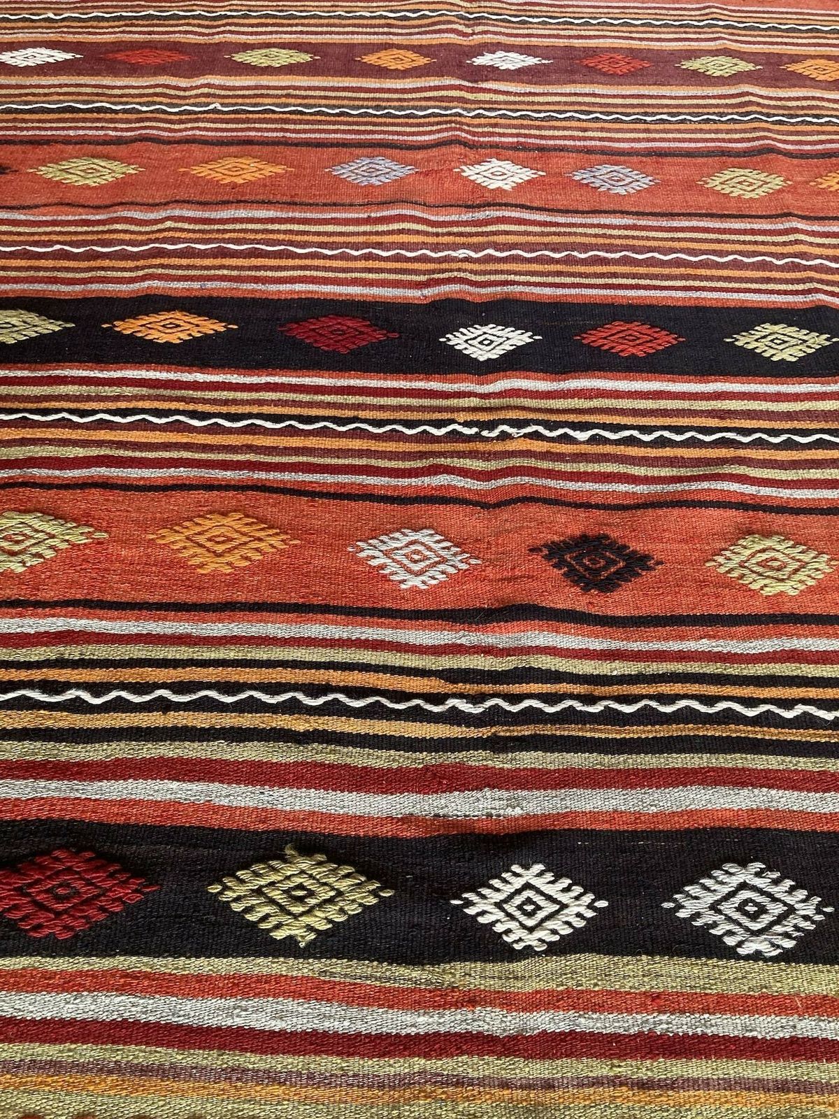 Vintage Anatolian Kilim 2.95m X 1.64m photo vintage