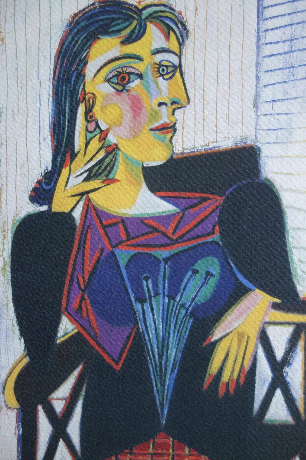 Fine Cubist Limited Edition Print   Portrait Of A Woman, Pablo Picasso, Hand Signed & Numbered photo buy