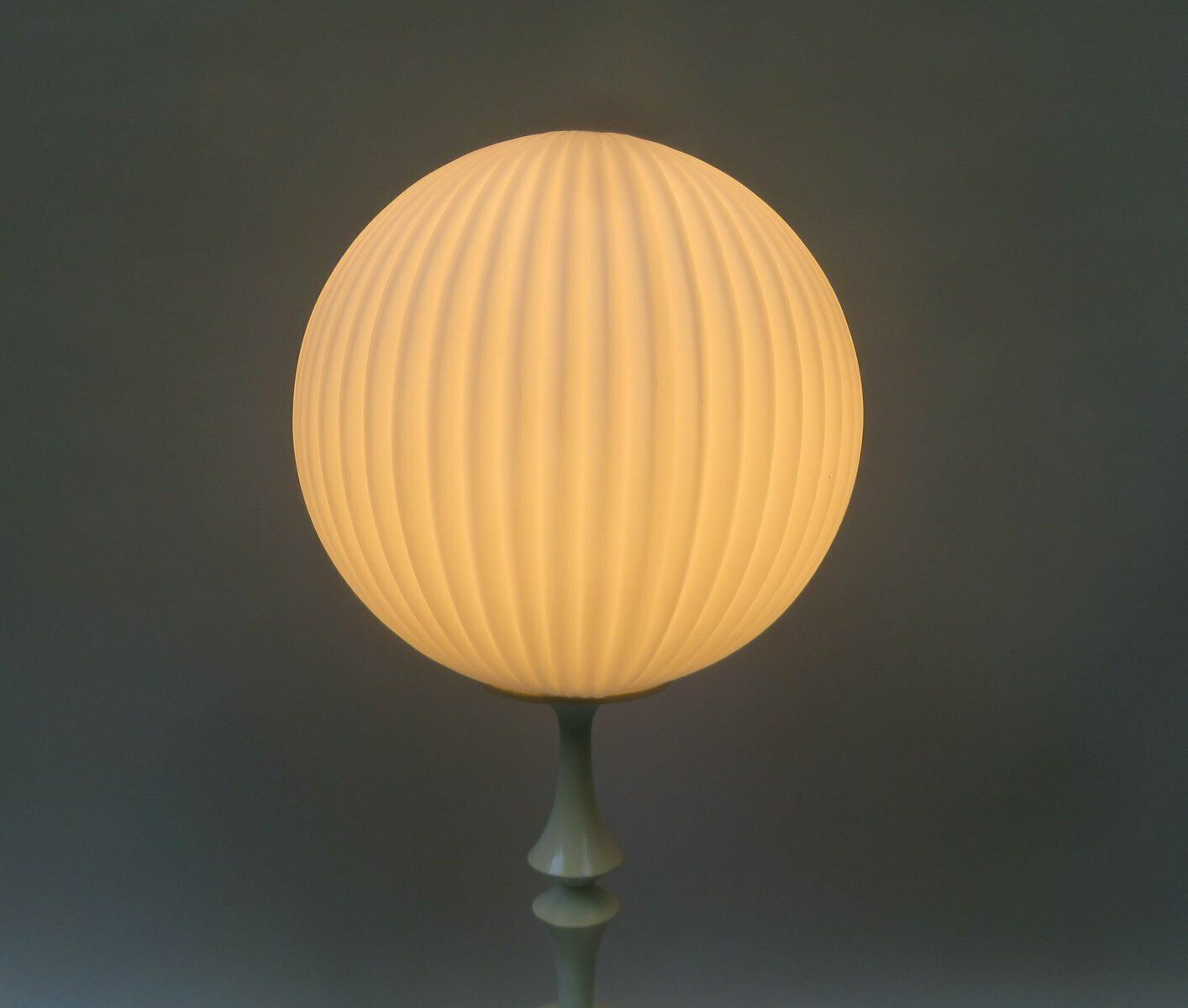 Large Space Age Table Lamps In Tempe Wood Aluminum And Glass From Temde 1970s Set Of 2 photo vinterior