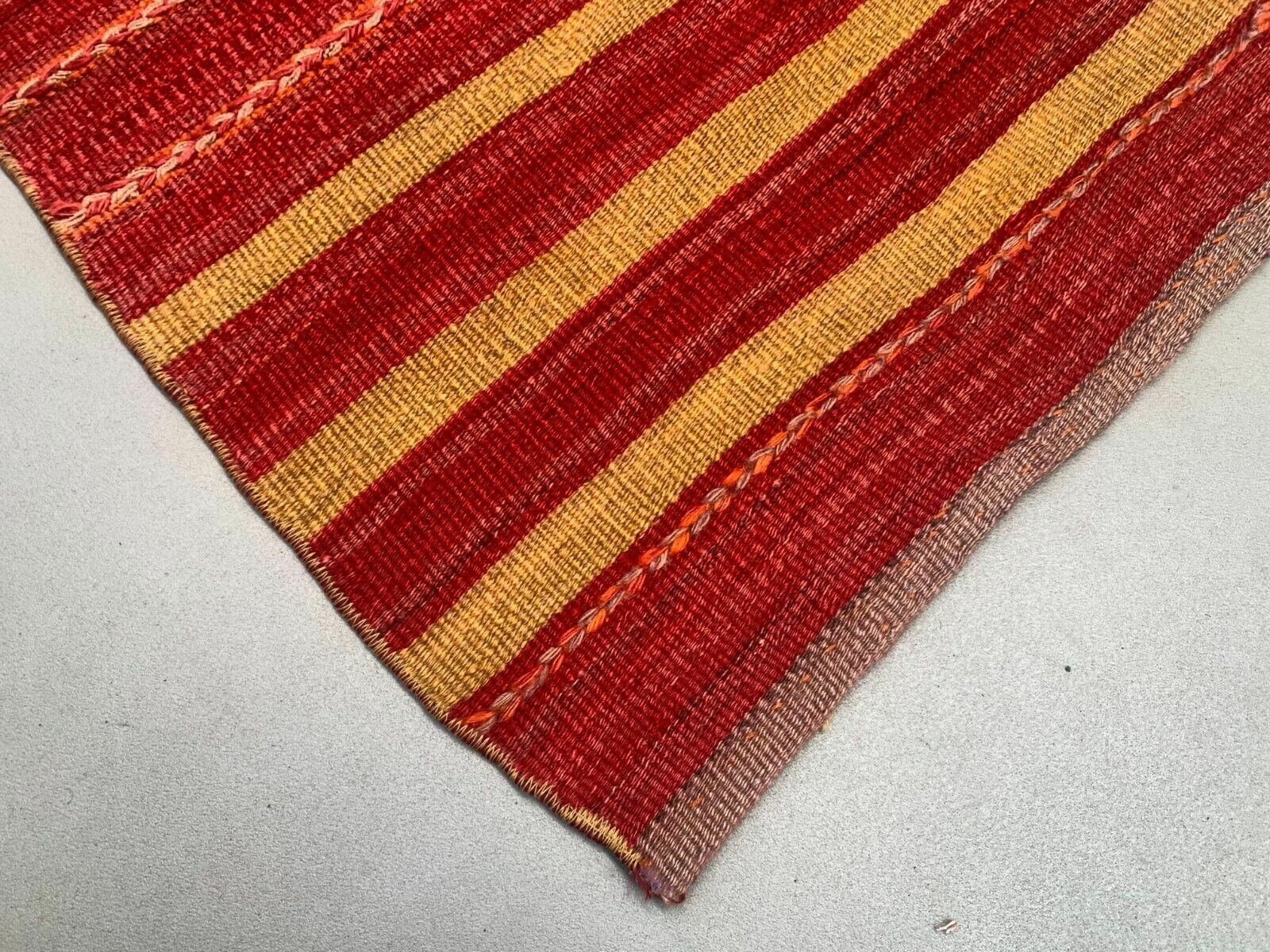 Old Turkish Narrow Kilim Runner 320x53 Cm Shabby Chic, Vintage Kelim photo buy