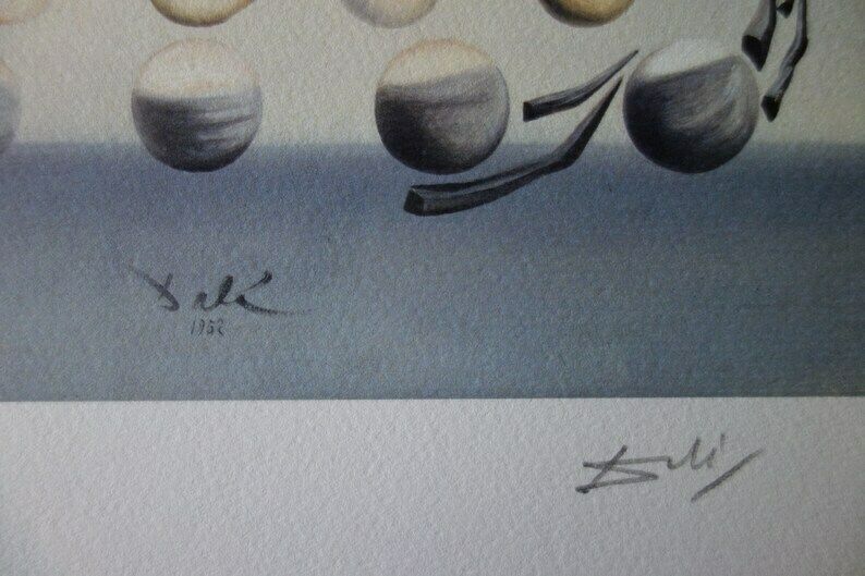 Fine Surrealist Limited Edition Print – Portrait Of Gala, Salvador Dali, Signed & Numbered photo for sale