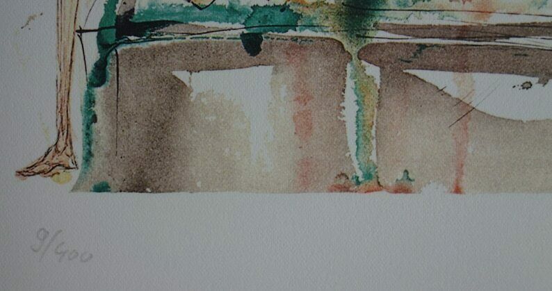 Fine Surrealist Limited Edition Print, Salvador Dali, Signed & Numbered In Pencil photo Art