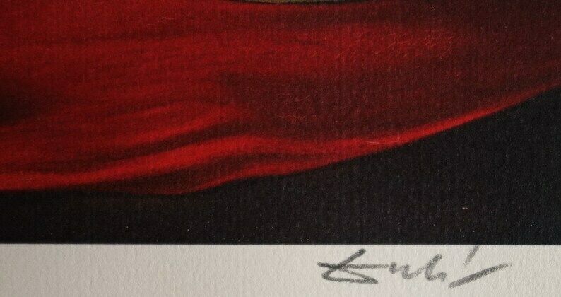 Fine Surrealist Limited Edition Print, Salvador Dali, Signed & Numbered In Pencil photo for sale
