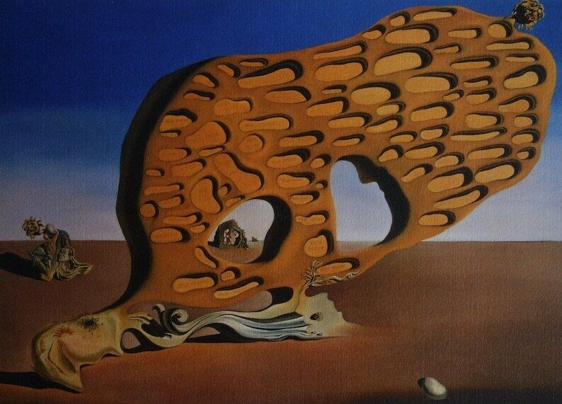Fine Surrealist Limited Edition Print, Salvador Dali, Signed & Numbered In Pencil photo furniture