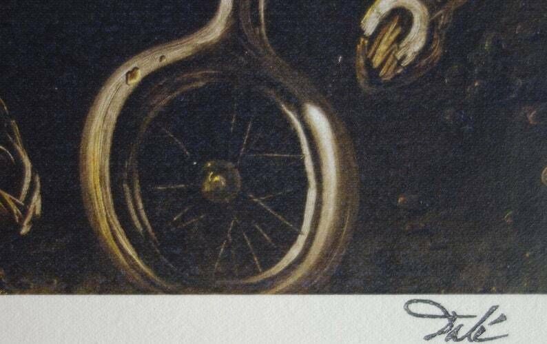 Fine Surrealist Edition Print, Horse, Salvador Dali, Signed & Stamped photo for sale