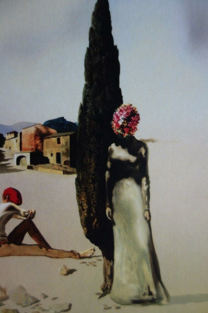 Fine Surrealist Limited Edition Print, Salvador Dali, Signed & Numbered In Pencil photo for sale