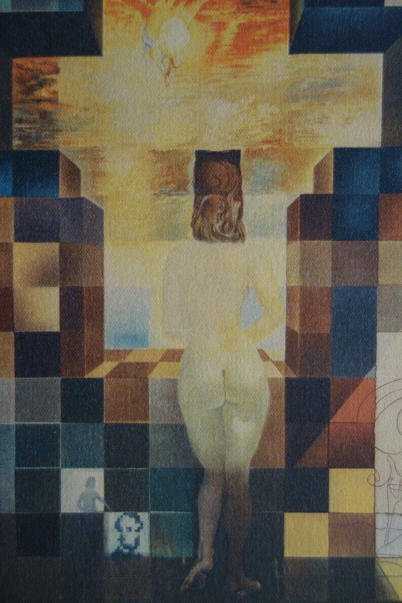 Fine Surrealist Limited Edition Print, Salvador Dali, Signed & Numbered In Pencil photo for sale