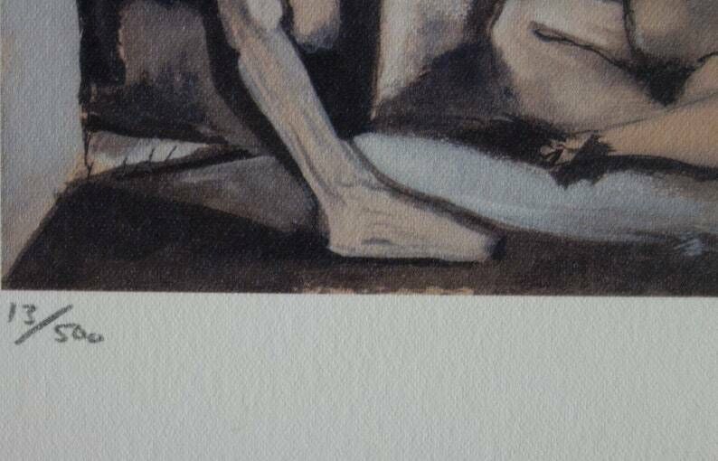 Fine Cubist Limited Edition Print, Pablo Picasso, Hand Signed & Hand Numbered photo Art