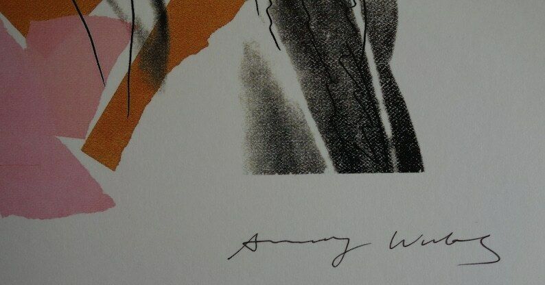 Fine Pop Art Andy Warhol Limited Edition Print – Mick Jagger, Signed & Numbered photo Art