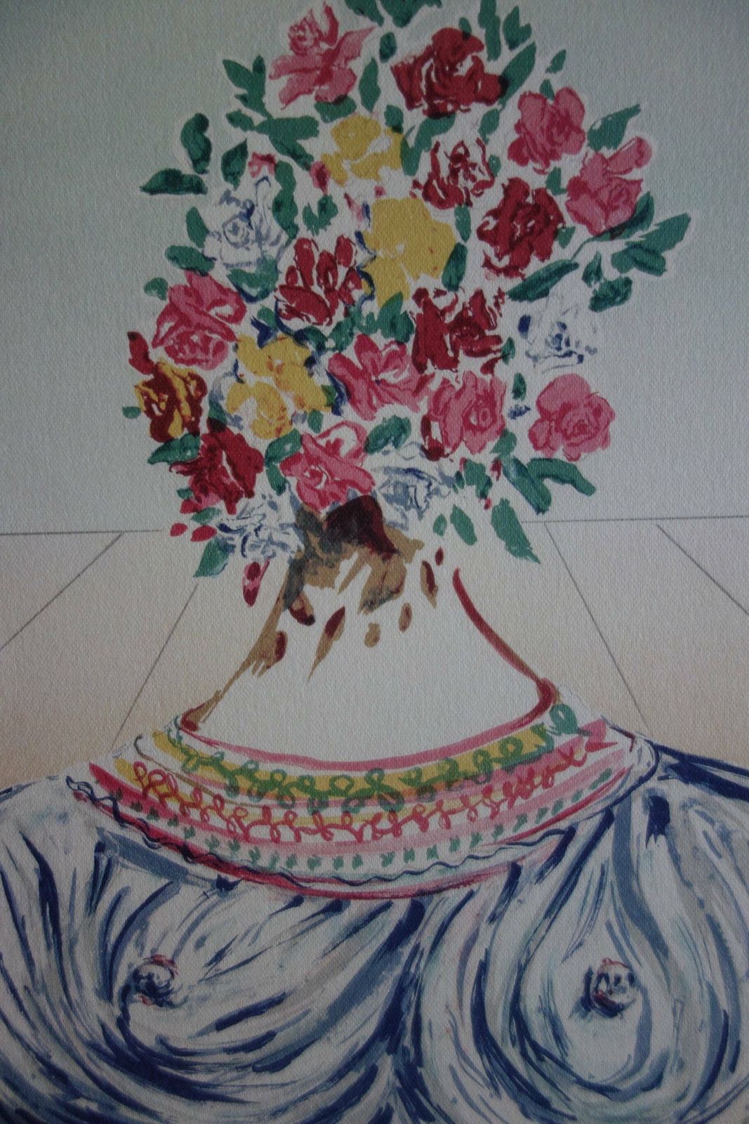 Fine Surrealist Limited Edition Print, Salvador Dali, Signed & Numbered In Pencil photo Art