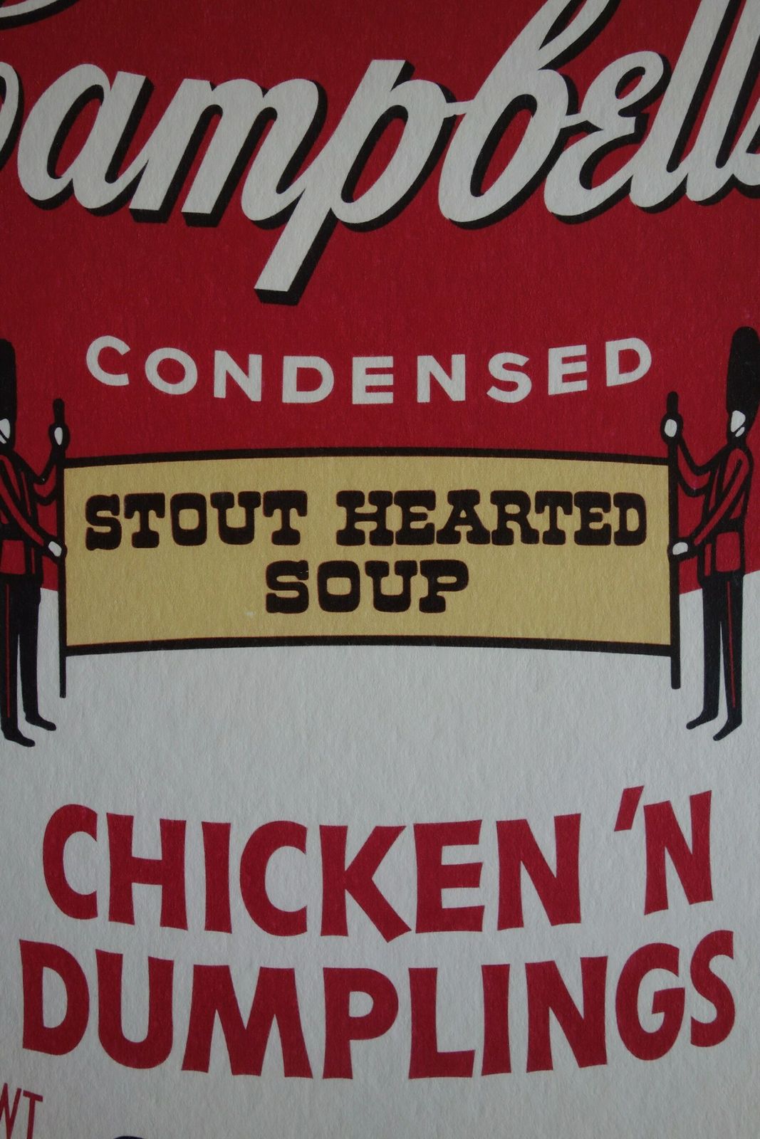 Fine Pop Art Limited Edition Print – Campbell’s Soup Can, Andy Warhol, Signed & Numbered, With Estate Stamp photo furniture