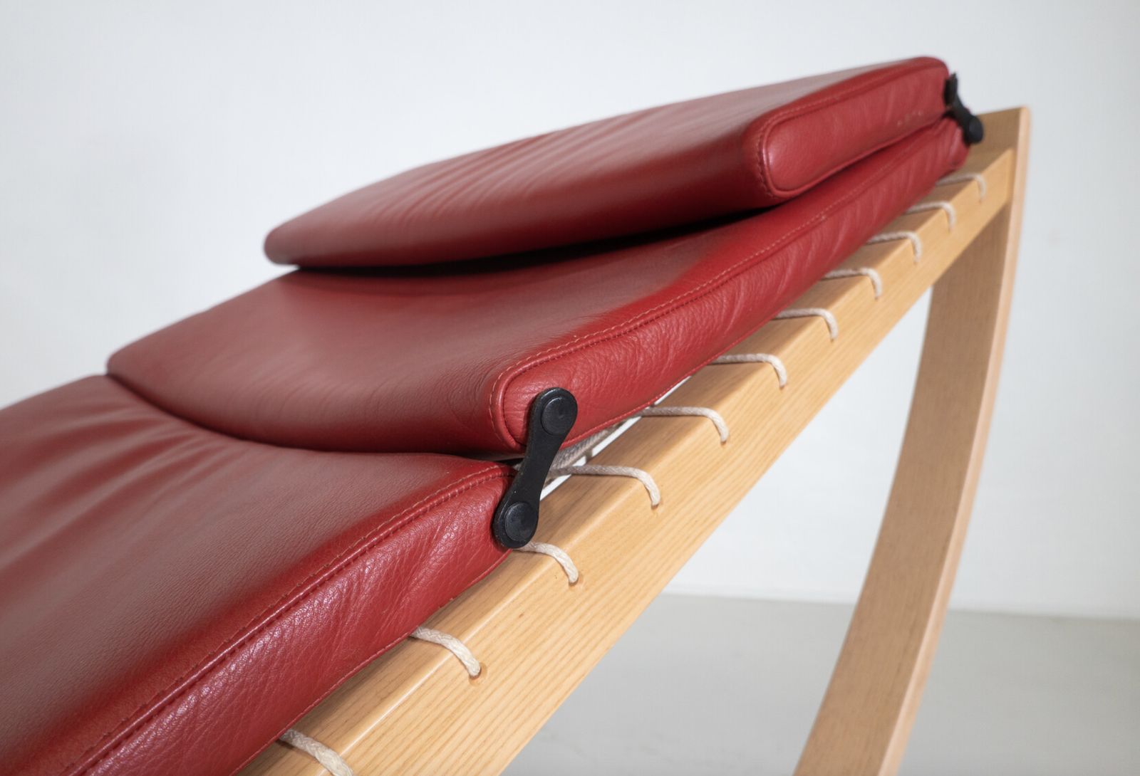 Red Rocking Chair Canapo By Franco Albini For Cassina photo for sale