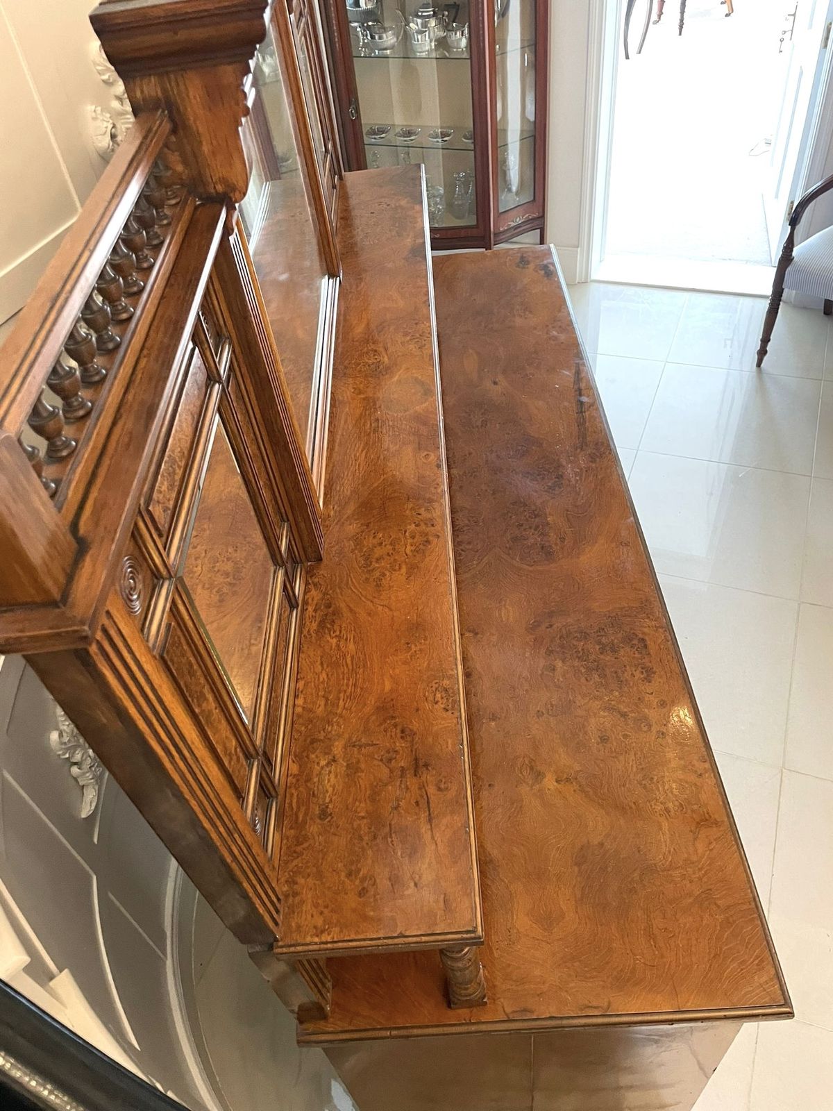 Outstanding Quality Antique 19th Century Pollard Oak Sideboard By James Schoolbred photo vintage