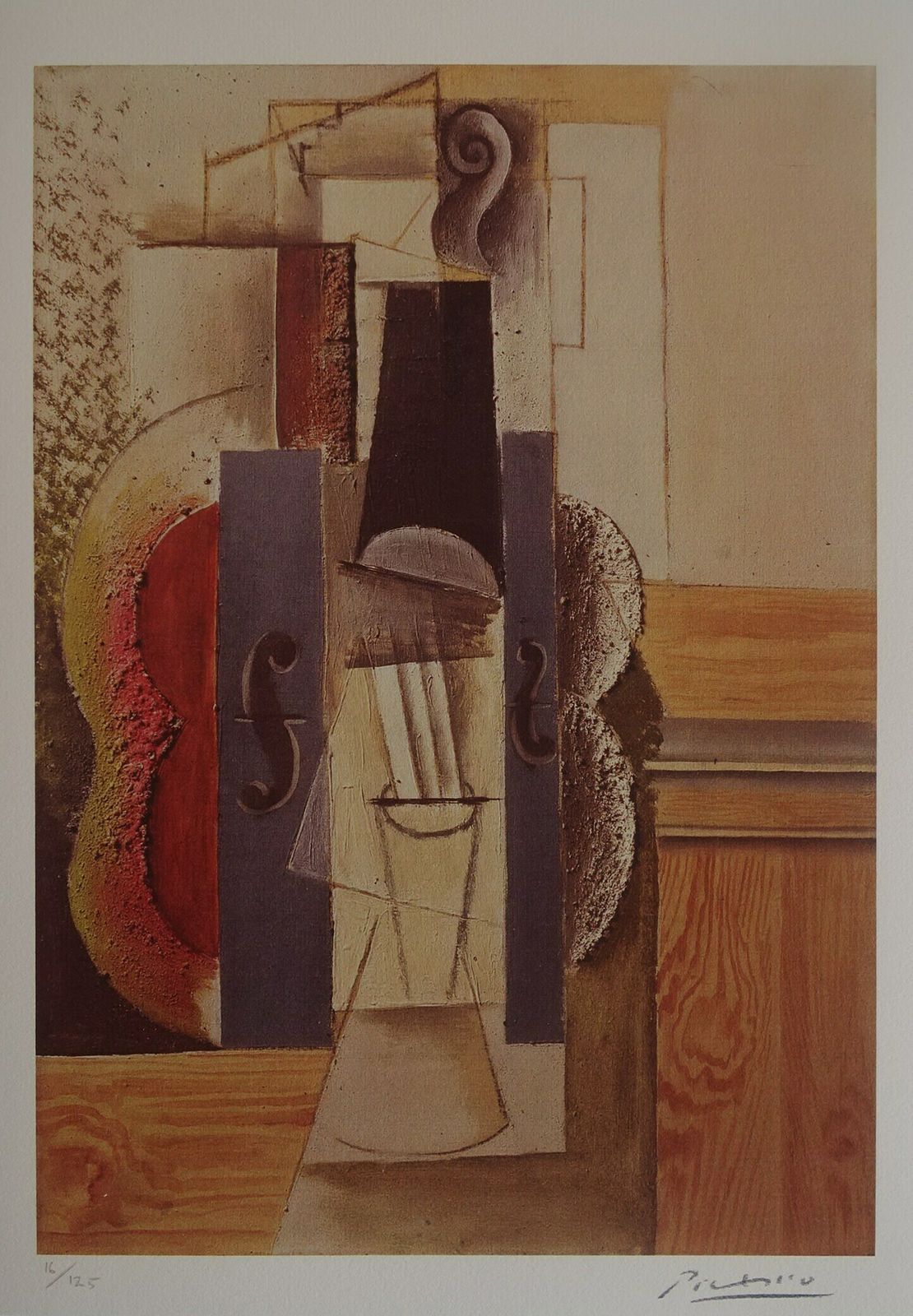 Fine Cubist Limited Edition Print – Still Life, Pablo Picasso, Signed & Numbered