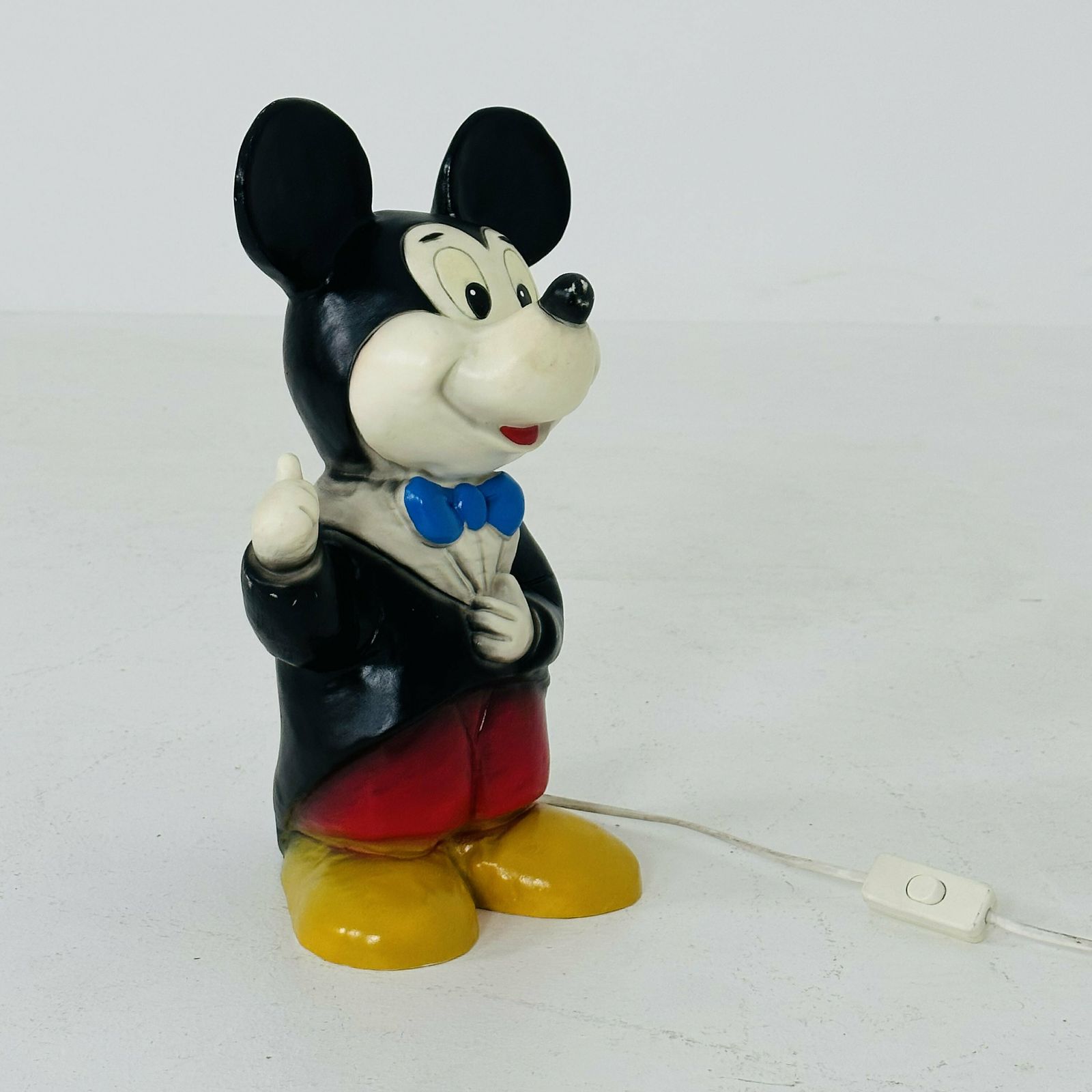 Vintage Disney Mickey Mouse Plastic Nightlight By Heico Made In Germany 1980s photo 204.0