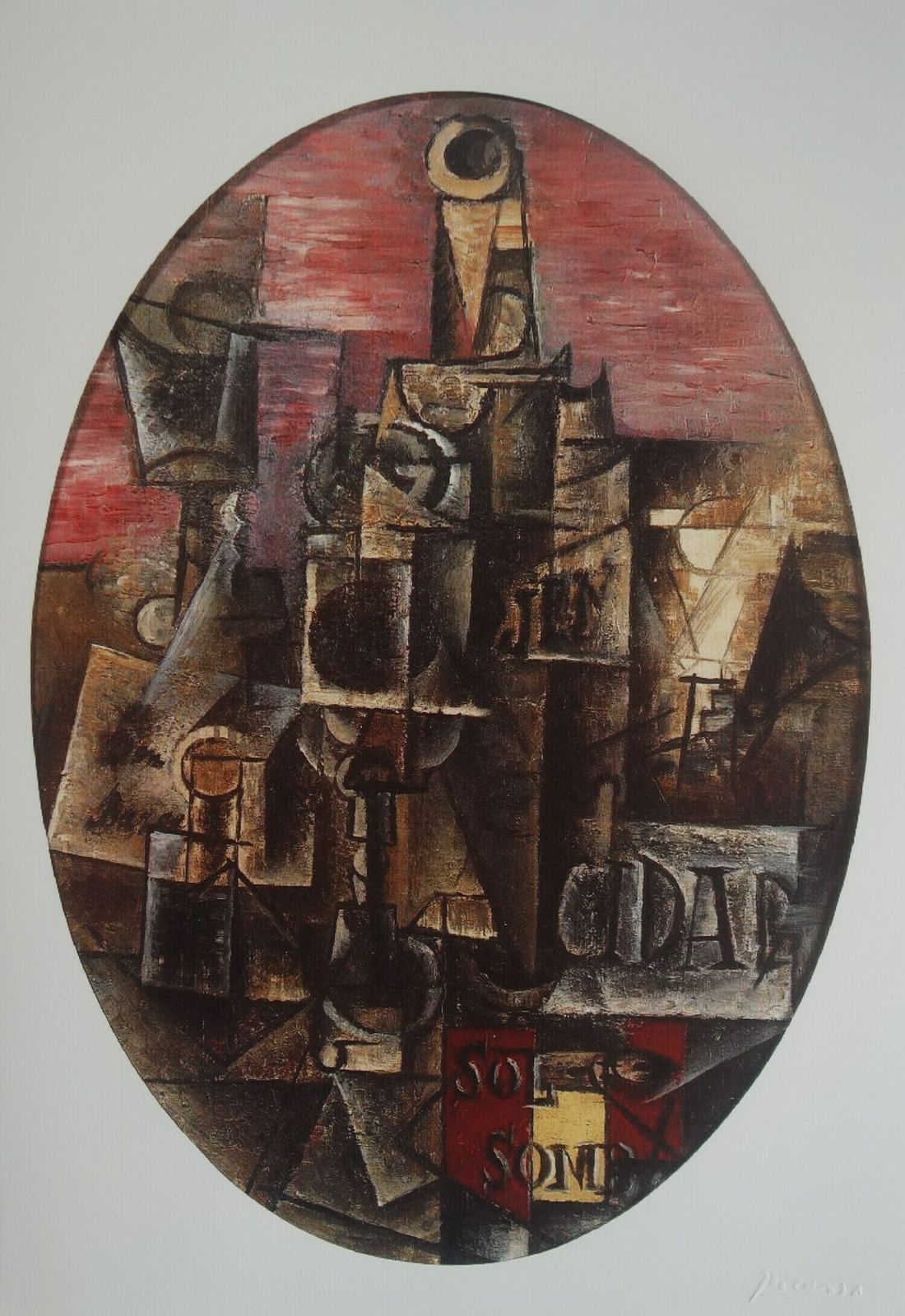Fine Cubist Limited Edition Print – Still Life, Pablo Picasso, Signed & Numbered photo vinterior