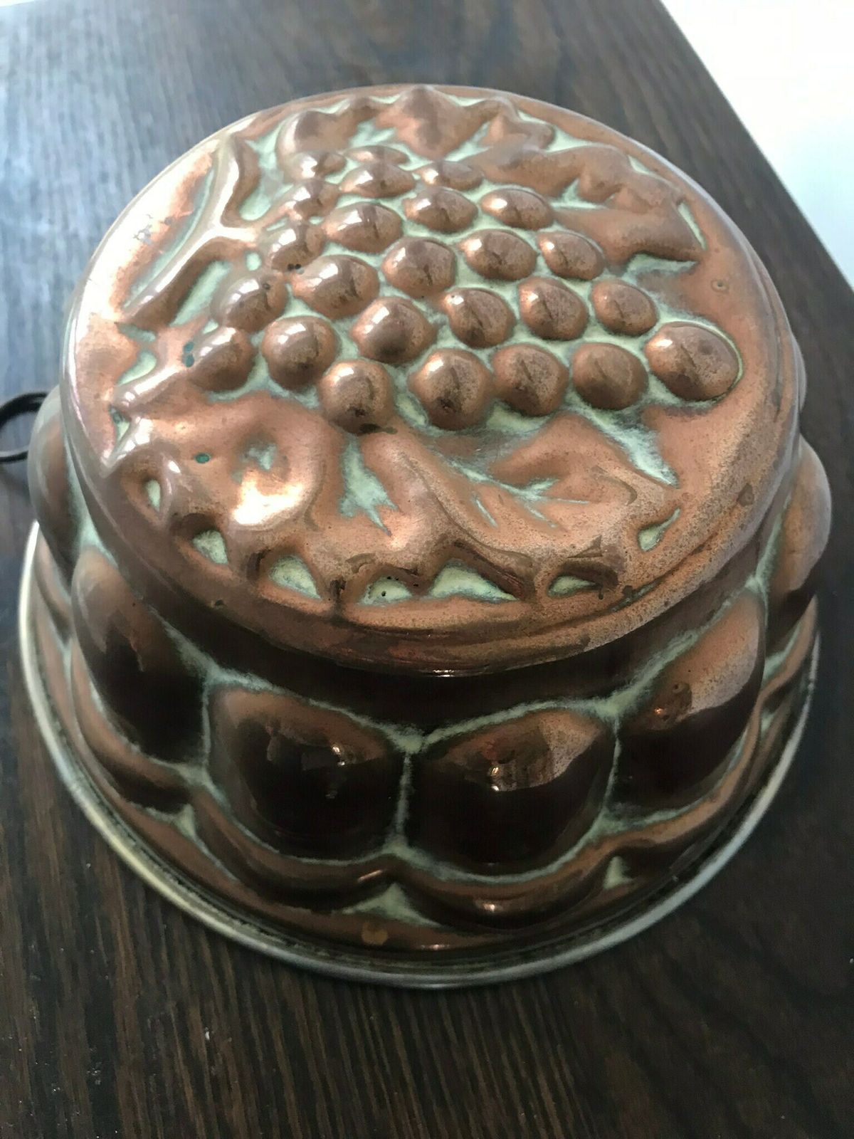 Antique Victorian Solid Copper Jelly Mould photo Home Decor