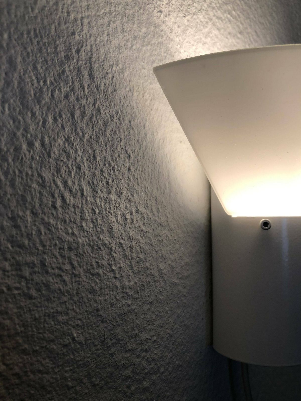 Pair Of Vintage Minimalist Danish Wall Lamps With Geometric Shapes   Design By Odreco Model “109” photo Lighting