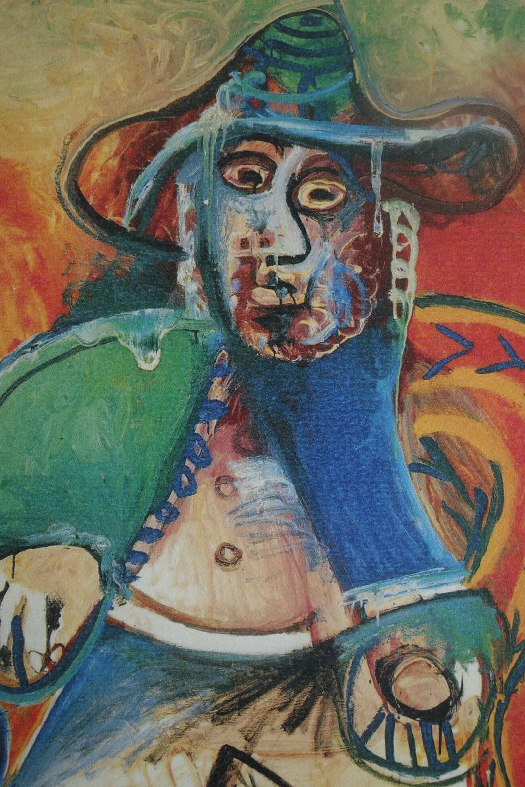 Fine Cubist Edition Print   Portrait Of A Musketeer, Pablo Picasso, Signed & Stamped photo for sale