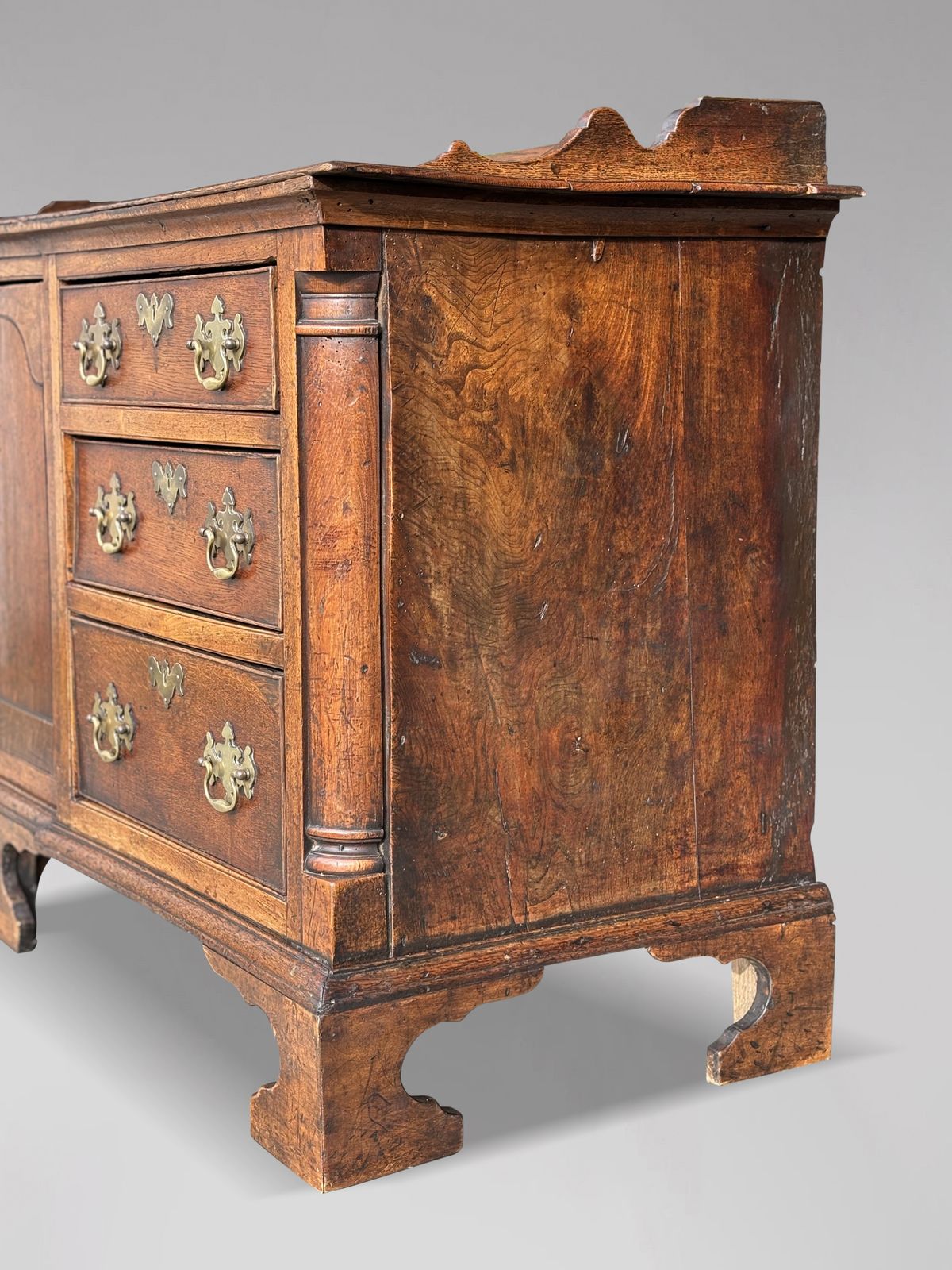 18th Century Lancashire Oak Dresser Base photo for sale