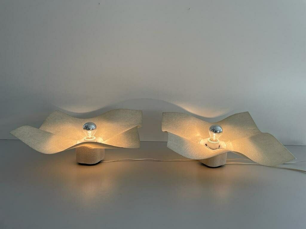Exclusive Pair Of Sconces By Mario Bellini For Artemide, 1970s, Italy photo for sale