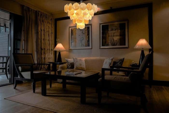 Gorgeous Murano Chandelier Space Age   57 Gold Alabaster Iridescent Glasses photo Lighting