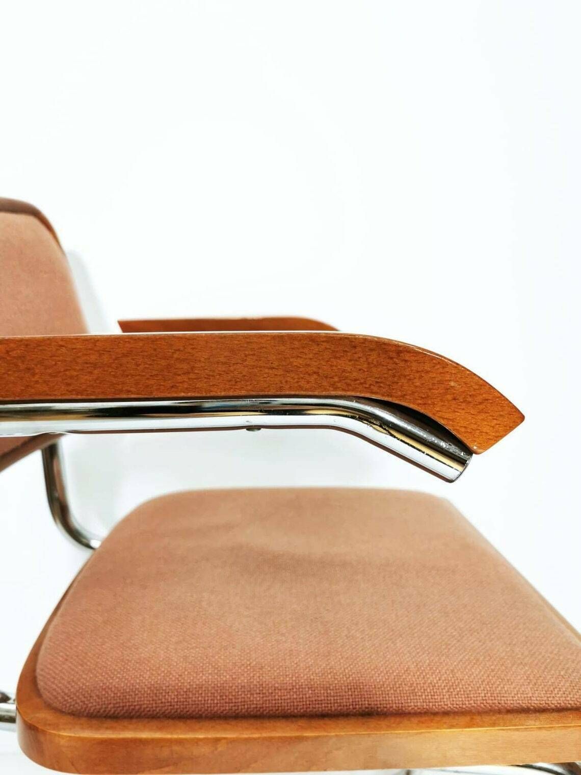1 Of 6 Marcel Breuer B32 Upholstered Cesca Armchair  Bauhaus Design By Bene photo vinterior