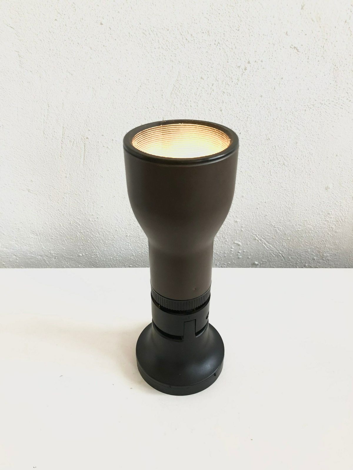 Dutch Vintage Spot Wall Lamp From The 1970s In Brown Metal And Black Plastic   Design From Philips photo furniture