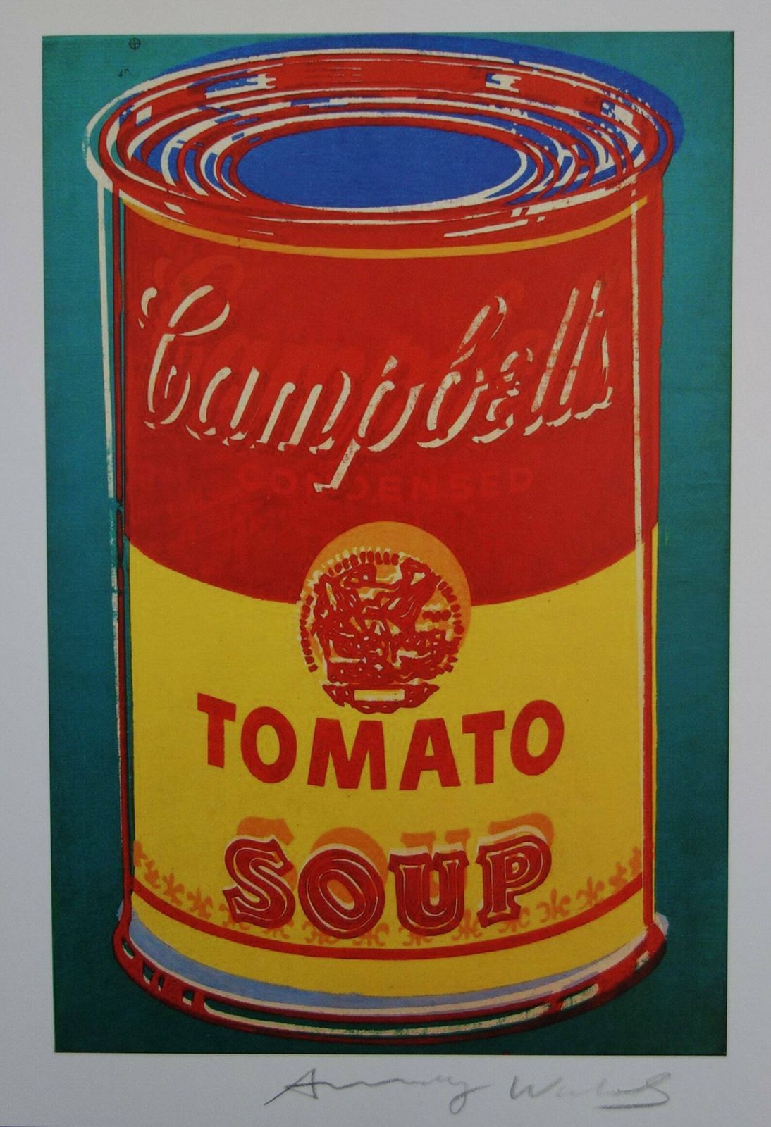 Fine Pop Art Limited Edition Trial Proof Print – Campbell’s Soup Can, Andy Warhol, Hand Signed