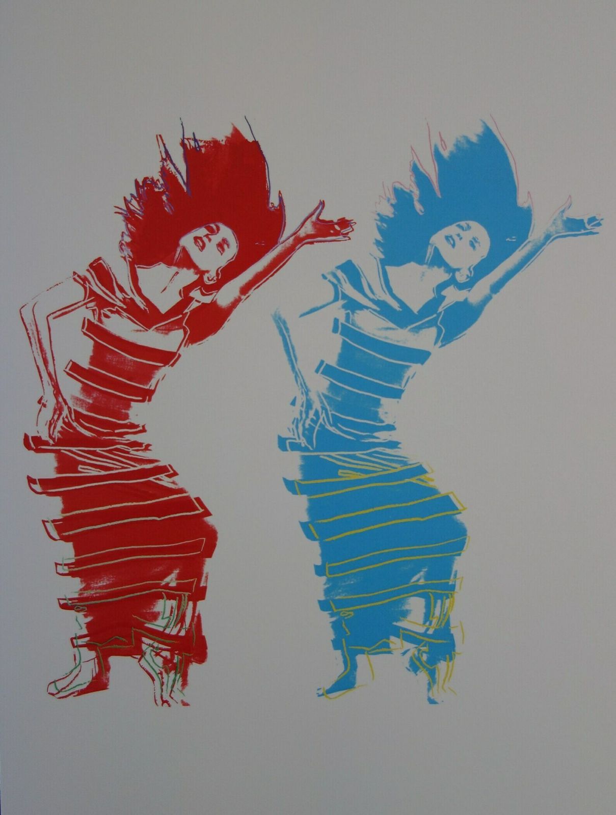 Fine Pop Art Limited Edition Print – Dancers, Andy Warhol, Signed & Numbered