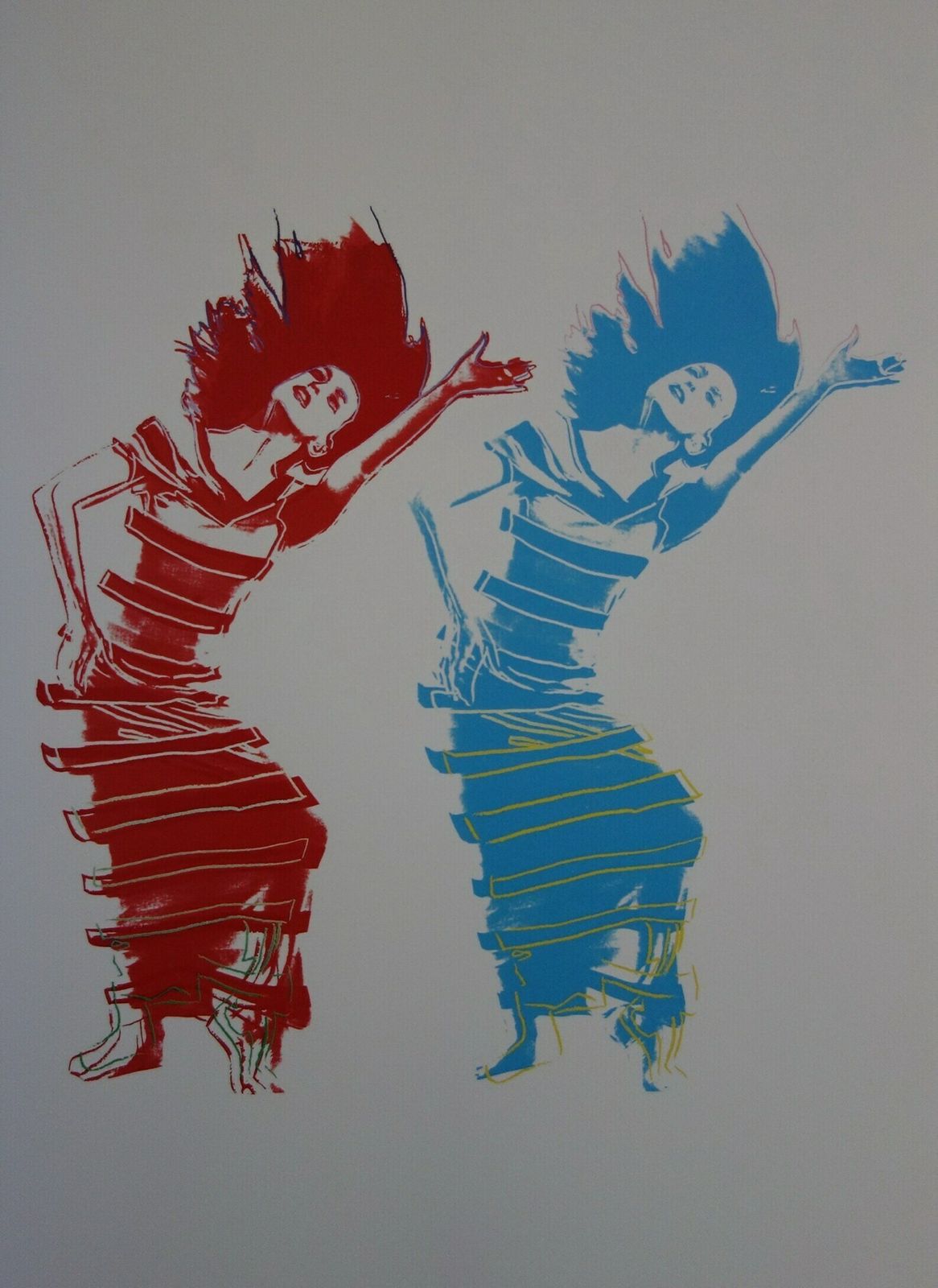 Fine Pop Art Limited Edition Print – Dancers, Andy Warhol, Signed & Numbered photo 180.0