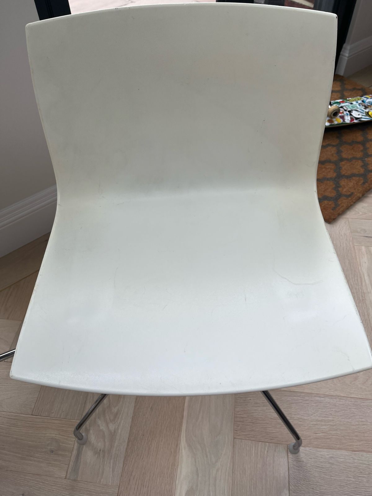 Set Of 3 Vintage Plastic Chairs By Lievore Altherr Molina For Arper, Italy 2000 photo vintage