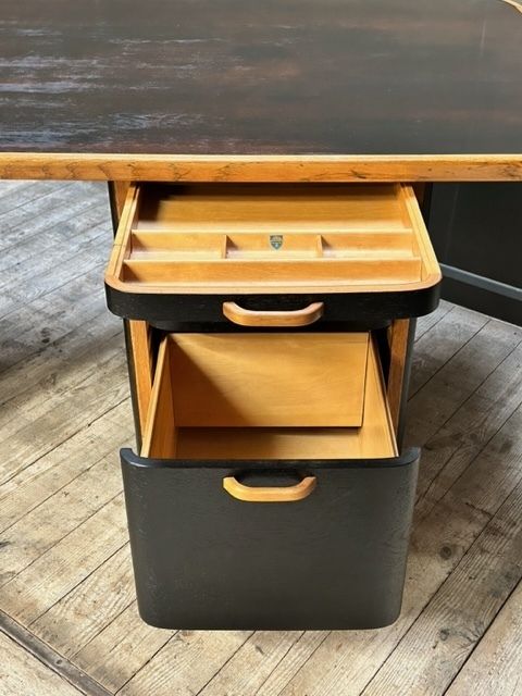 Large Desk By Gunnar Ericsson For Atvidaberg   1950s photo vinterior