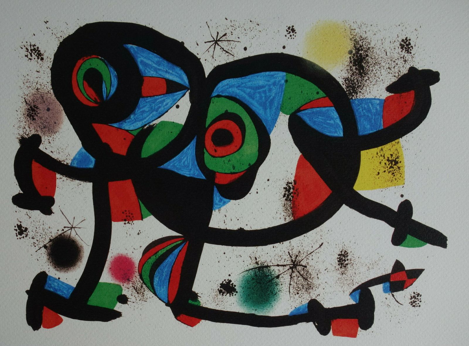 Fine Surrealist Limited Edition Print, Joan Miro, Signed & Numbered