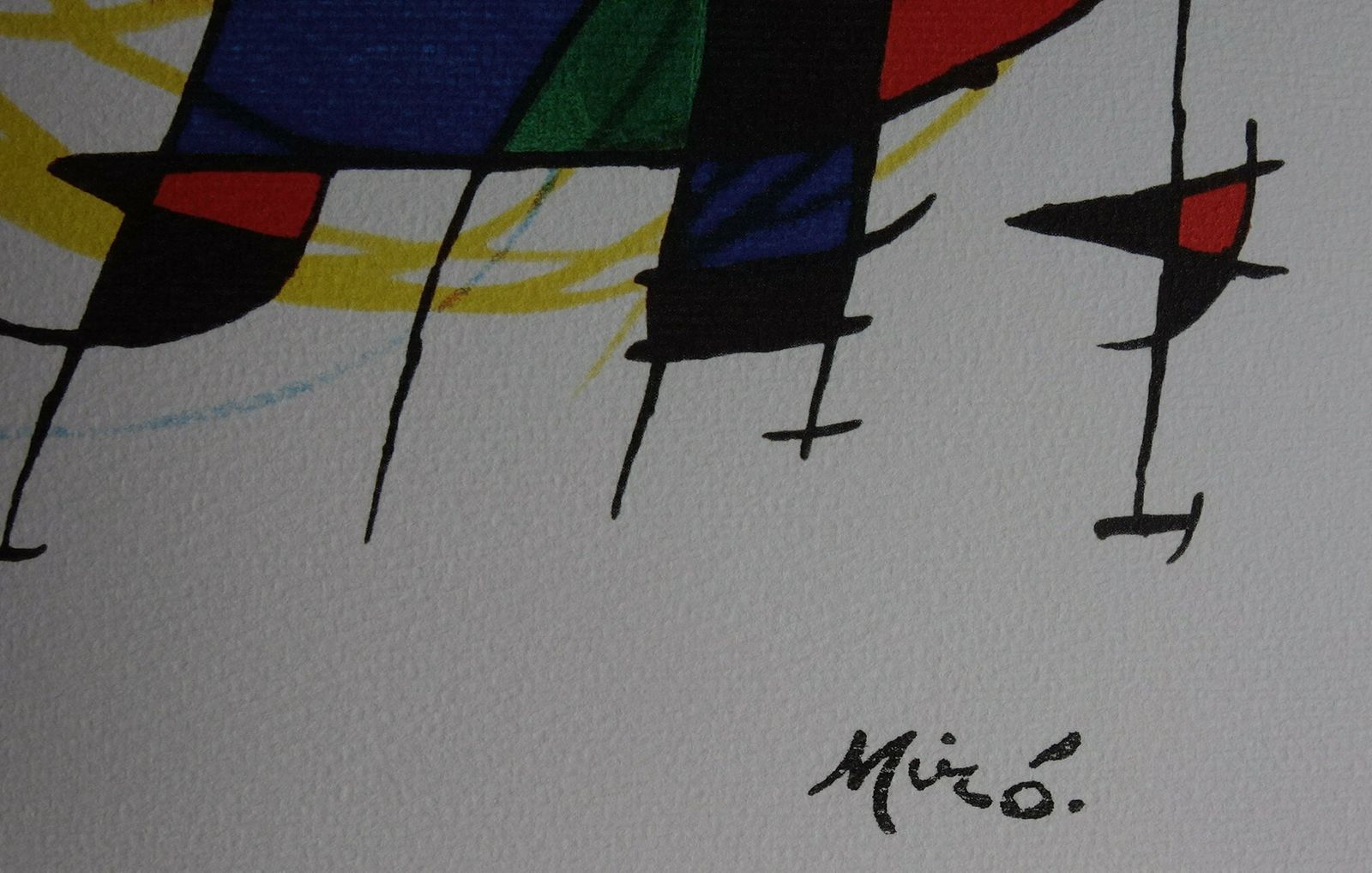Fine Surrealist Limited Edition Print, Joan Miro, Signed & Numbered photo for sale