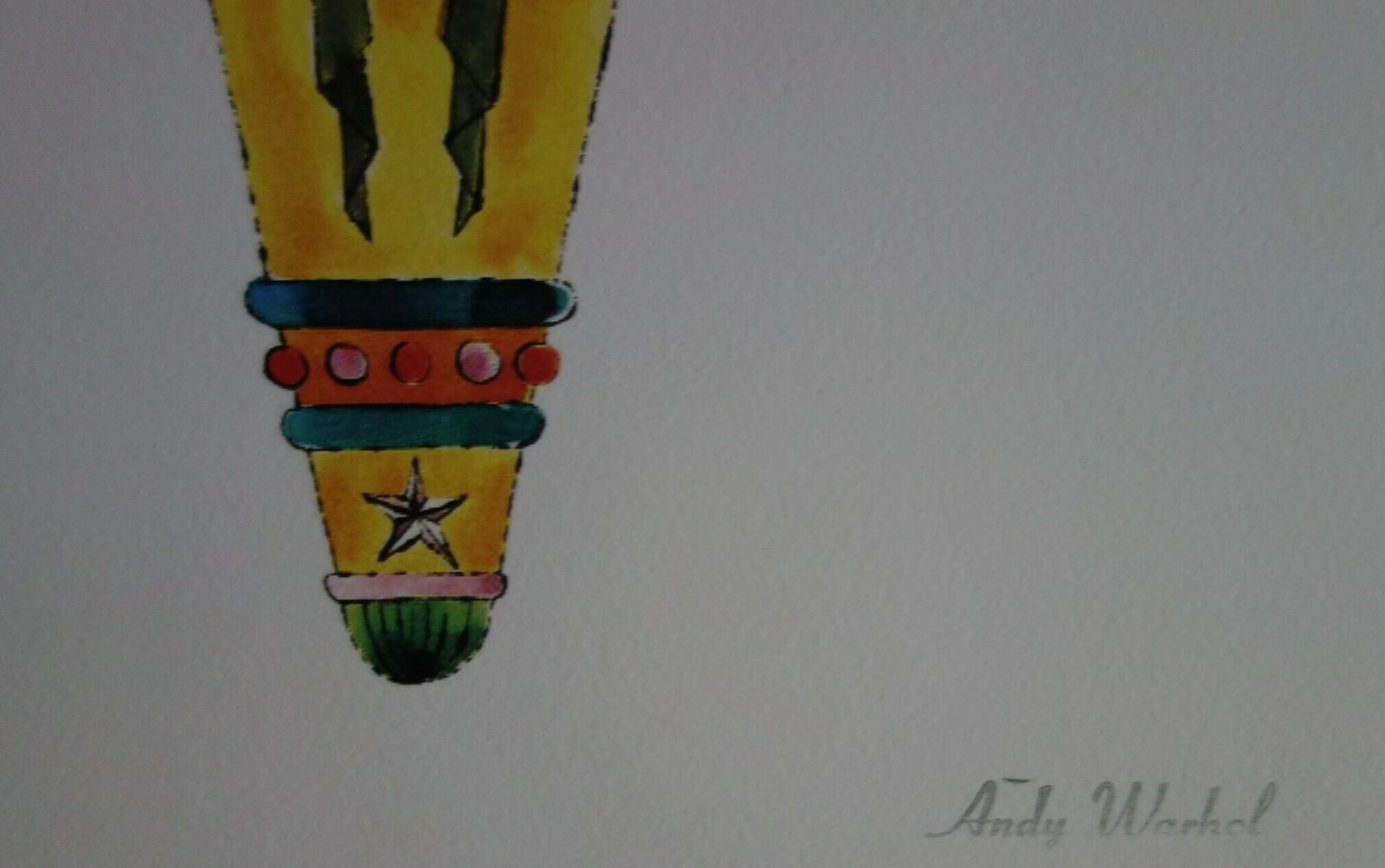 Fine Pop Art Limited Edition Print   Illustration   Ice Cream, Andy Warhol, Signed & Numbered photo 159.0