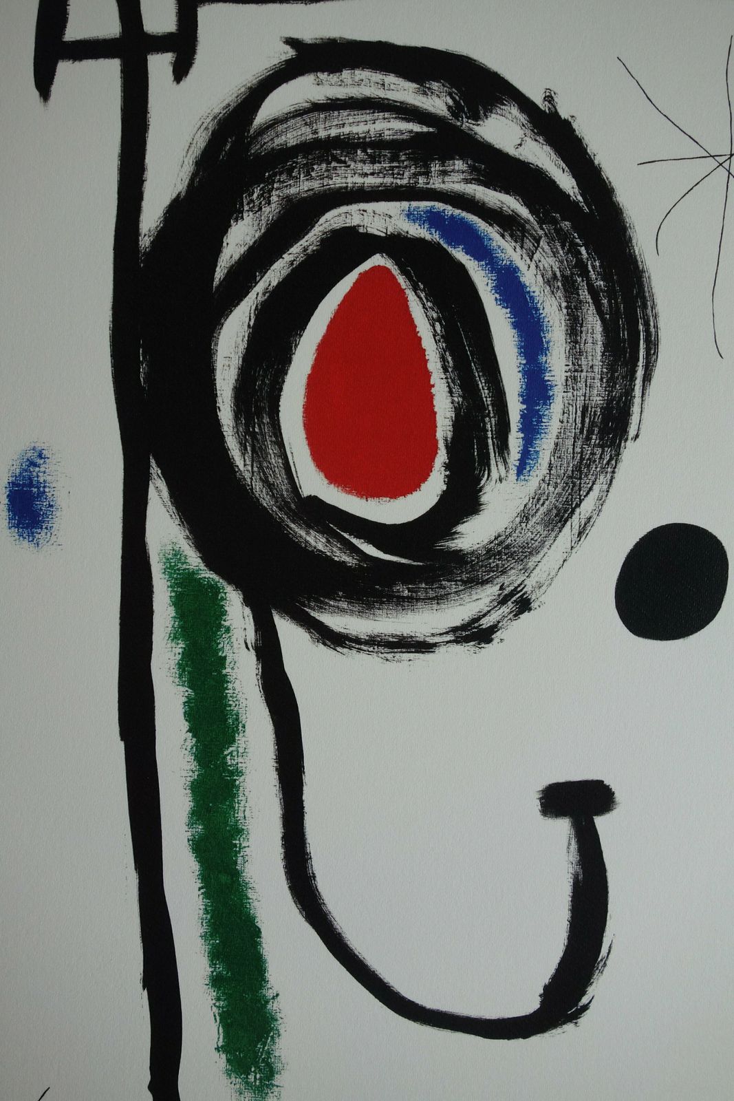 Fine Surrealist Limited Edition Print, Joan Miro, Signed & Numbered photo furniture