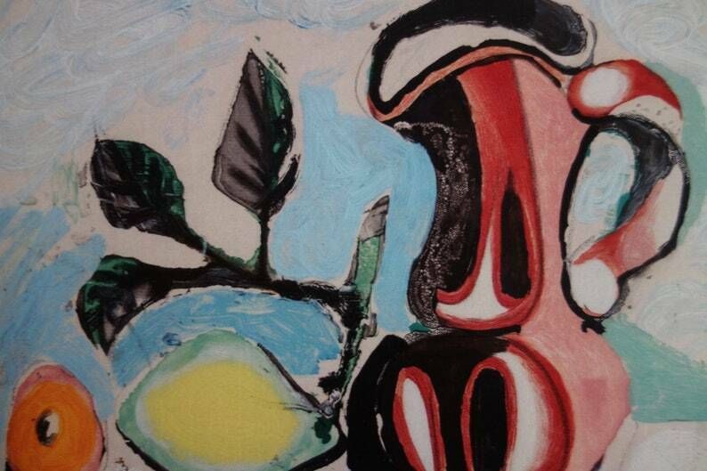 Fine Cubist Limited Edition Print – Still Life, Pablo Picasso, Signed & Numbered photo Art