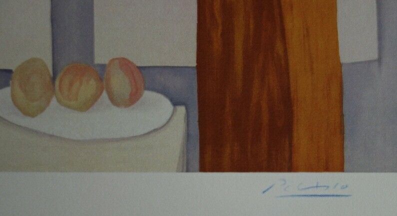 Fine Cubist Limited Edition Print – Still Life, Pablo Picasso, Signed & Numbered photo vinterior