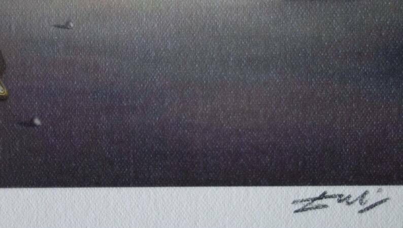 Fine Surrealist Limited Edition Print, Salvador Dali, Signed & Numbered In Pencil photo for sale