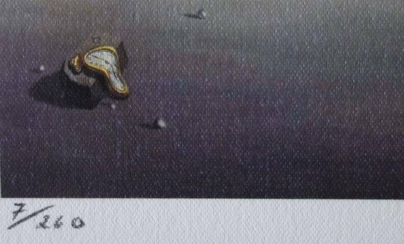 Fine Surrealist Limited Edition Print, Salvador Dali, Signed & Numbered In Pencil photo Art