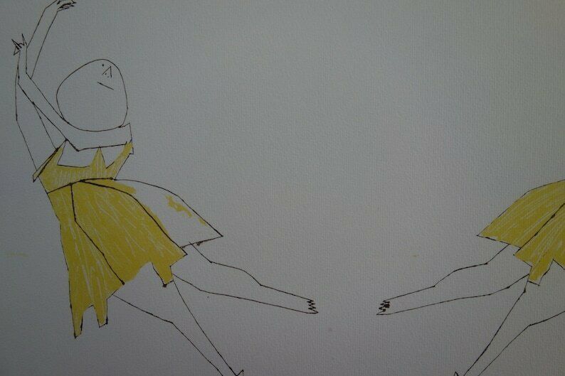 Fine Pop Art Limited Edition Print   Illustration   Dancers, Andy Warhol, Signed & Numbered photo for sale