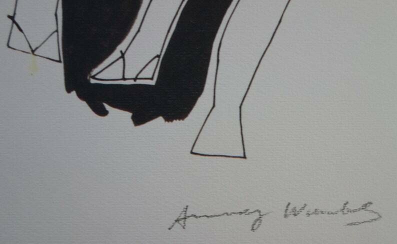 Fine Pop Art Limited Edition Print   Illustration   Love, Andy Warhol, Signed & Numbered photo for sale