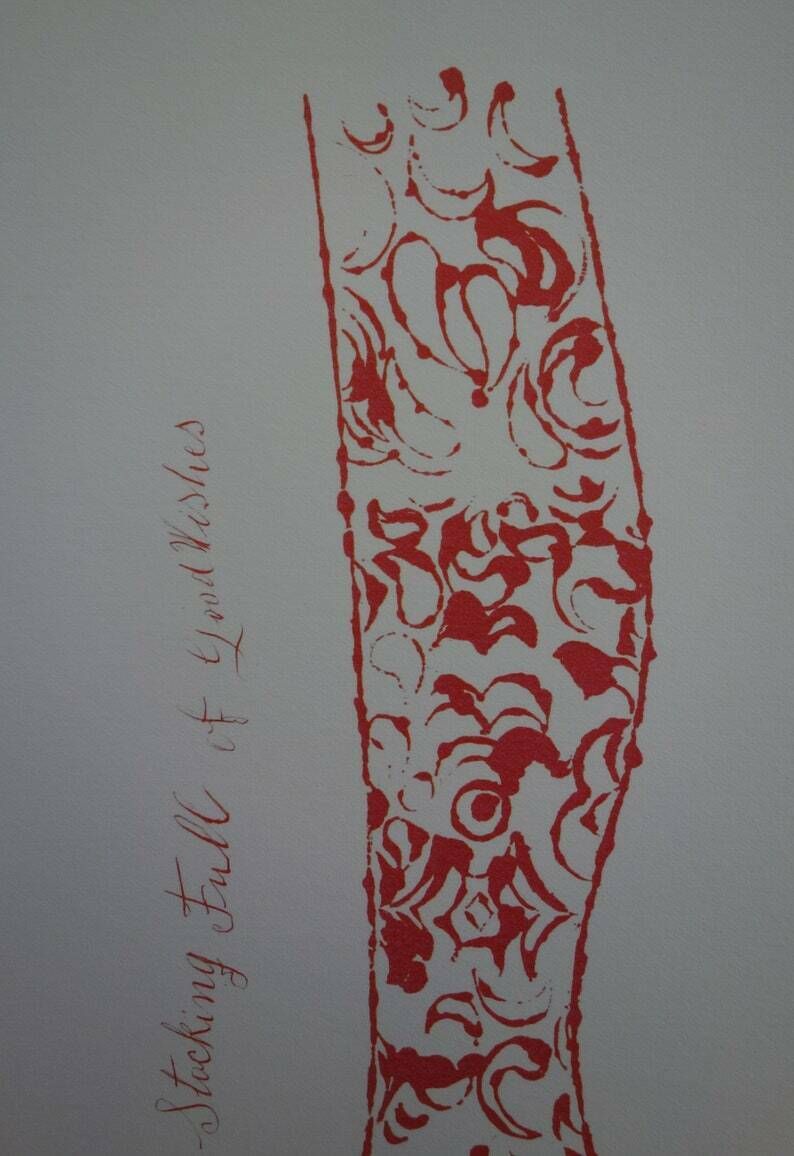 Fine Pop Art Limited Edition Illustration Print   Shoe, Andy Warhol, Signed, Numbered & Stamped photo furniture