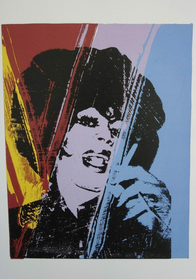 Fine Pop Art Limited Edition Print – Celebrity Portrait Series, Andy Warhol, Signed & Numbered