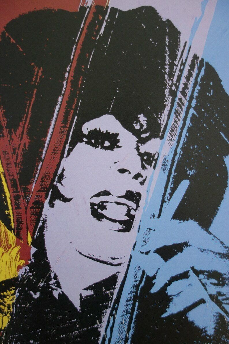 Fine Pop Art Limited Edition Print – Celebrity Portrait Series, Andy Warhol, Signed & Numbered photo for sale