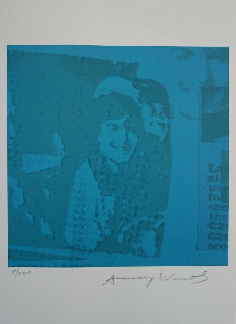 Fine Pop Art Limited Edition Print – Jackie Kennedy, Andy Warhol, Signed & Numbered